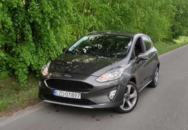 Ford Fiesta cena 44900 przebieg: 57000, rok produkcji 2020 z Libiąż małe 742